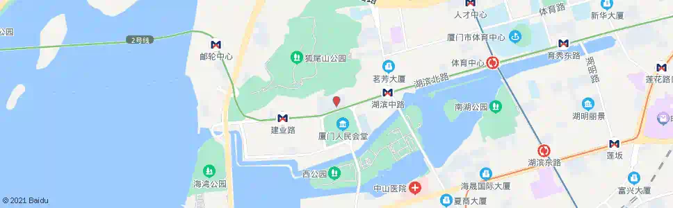 厦门厦大北门_公交站地图_厦门公交_妙搜公交查询2025