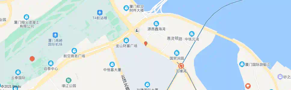 厦门五缘学村_公交站地图_厦门公交_妙搜公交查询2025