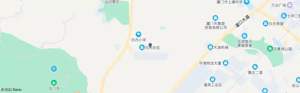 厦门坑内村_公交站地图_厦门公交_妙搜公交查询2025