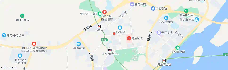 厦门沧林路口_公交站地图_厦门公交_妙搜公交查询2025