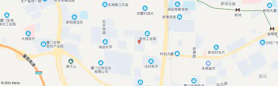 厦门后祥南路_公交站地图_厦门公交_妙搜公交查询2025
