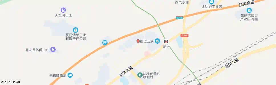 厦门东孚中学_公交站地图_厦门公交_妙搜公交查询2025
