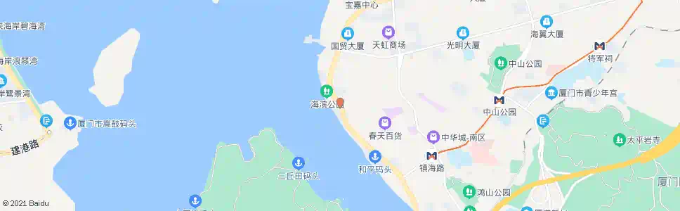 厦门轮渡邮局_公交站地图_厦门公交_妙搜公交查询2025