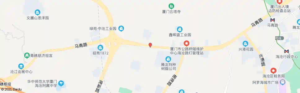 厦门海沧农场_公交站地图_厦门公交_妙搜公交查询2025