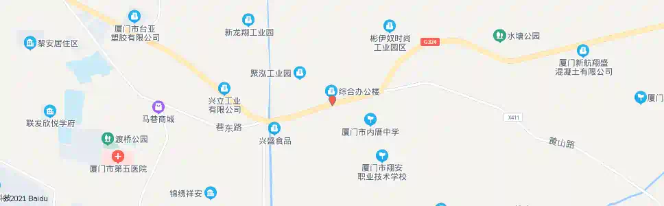 厦门蔡厝口(翔安)_公交站地图_厦门公交_妙搜公交查询2025
