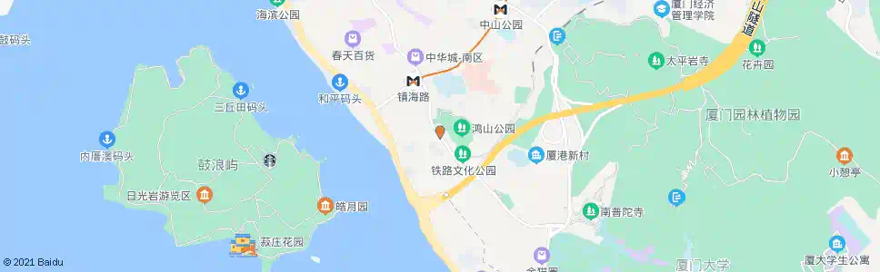 厦门大生里_公交站地图_厦门公交_妙搜公交查询2025