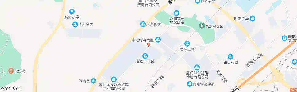 厦门金龙空调_公交站地图_厦门公交_妙搜公交查询2025
