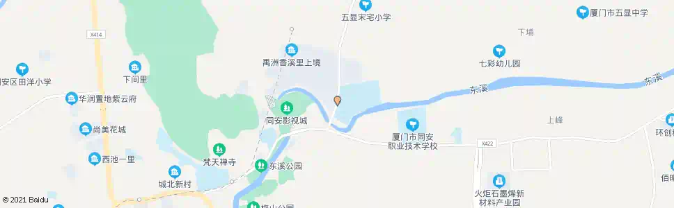 厦门泉舜东海学院_公交站地图_厦门公交_妙搜公交查询2025