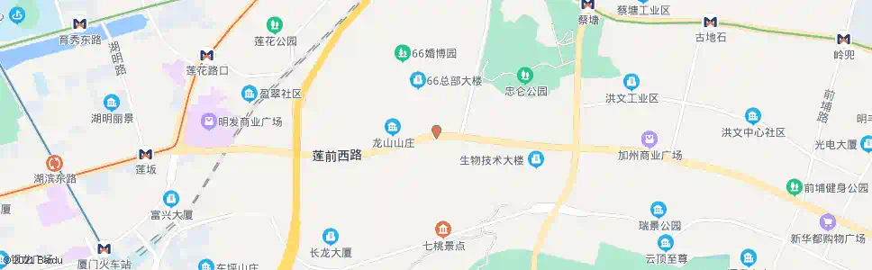 厦门卧龙晓城站_公交站地图_厦门公交_妙搜公交查询2025