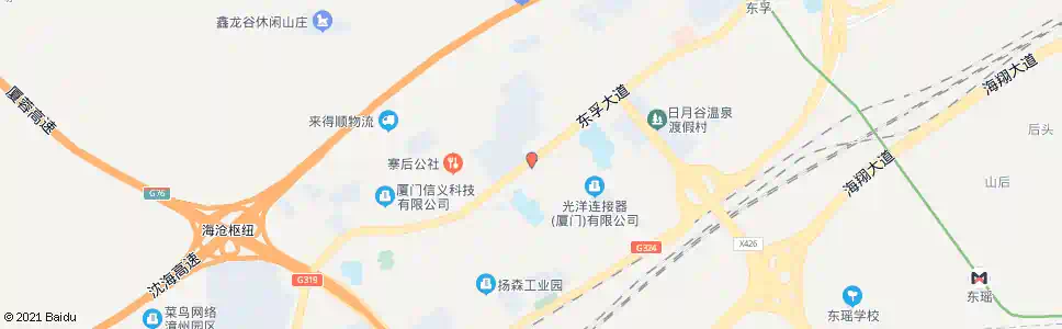 厦门莲花村口_公交站地图_厦门公交_妙搜公交查询2025
