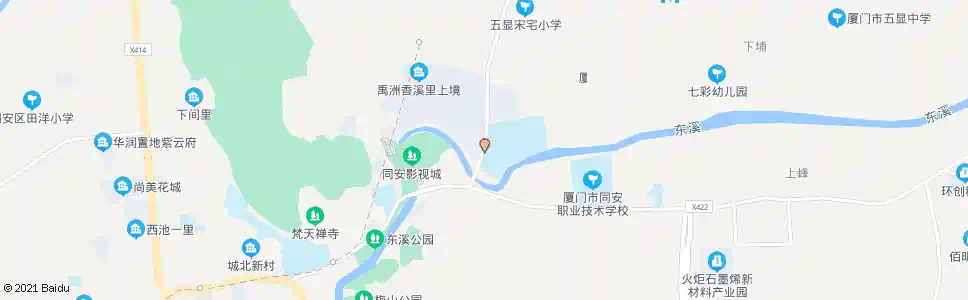 厦门东海学院_公交站地图_厦门公交_妙搜公交查询2025