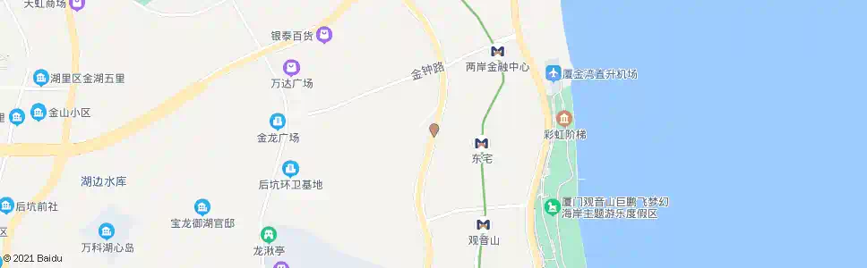 厦门莲山头_公交站地图_厦门公交_妙搜公交查询2025