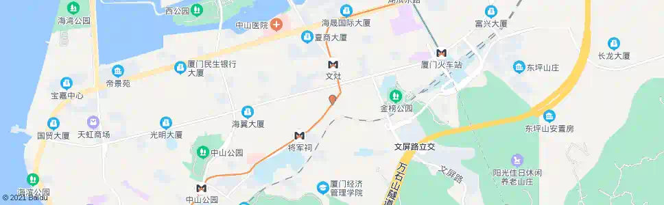 厦门文塔_公交站地图_厦门公交_妙搜公交查询2025