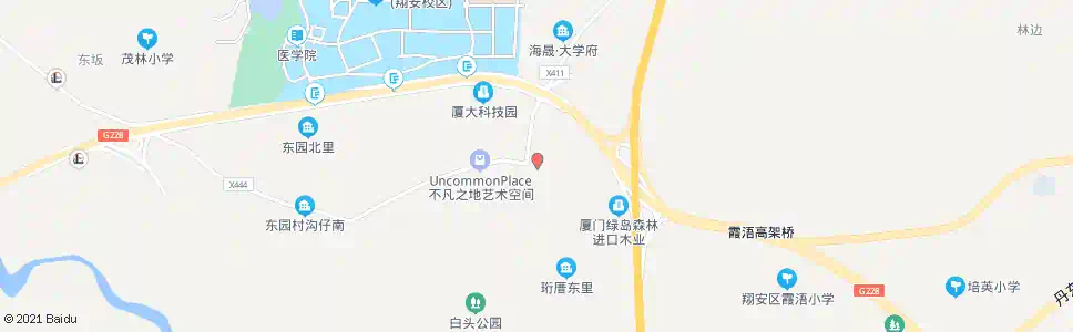 厦门霄垄_公交站地图_厦门公交_妙搜公交查询2025