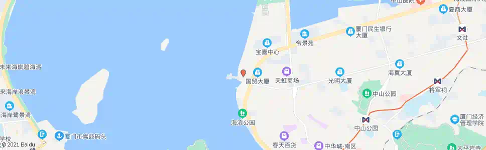 厦门BRT第一码头枢纽站_公交站地图_厦门公交_妙搜公交查询2025