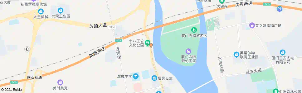厦门西柯浦头_公交站地图_厦门公交_妙搜公交查询2025
