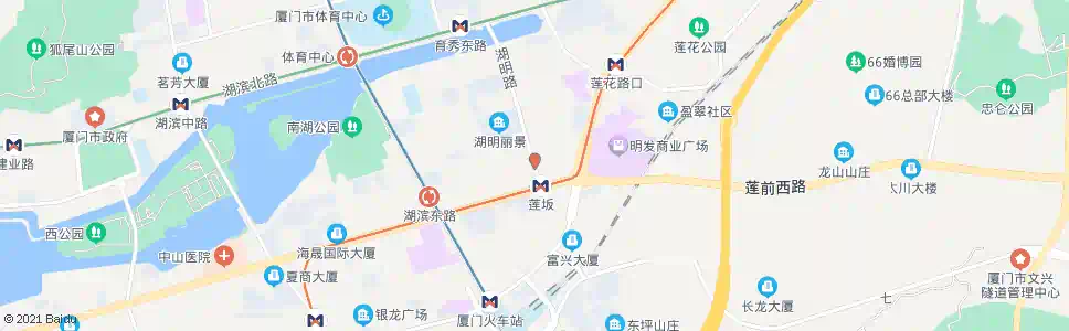 厦门莲景二里_公交站地图_厦门公交_妙搜公交查询2025