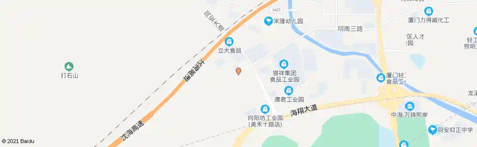 厦门美禾七路_公交站地图_厦门公交_妙搜公交查询2025