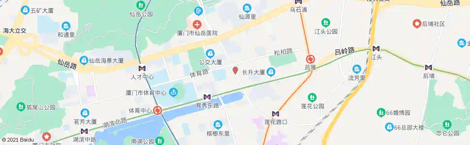 厦门松柏_公交站地图_厦门公交_妙搜公交查询2025
