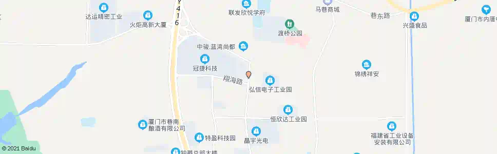 厦门外口公寓_公交站地图_厦门公交_妙搜公交查询2025