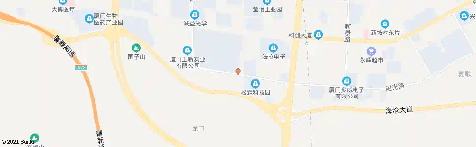 厦门松霖科技_公交站地图_厦门公交_妙搜公交查询2025