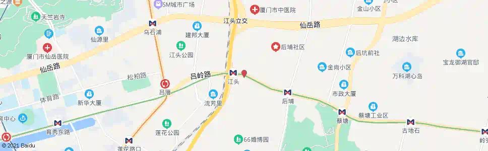 厦门泰和花园_公交站地图_厦门公交_妙搜公交查询2025