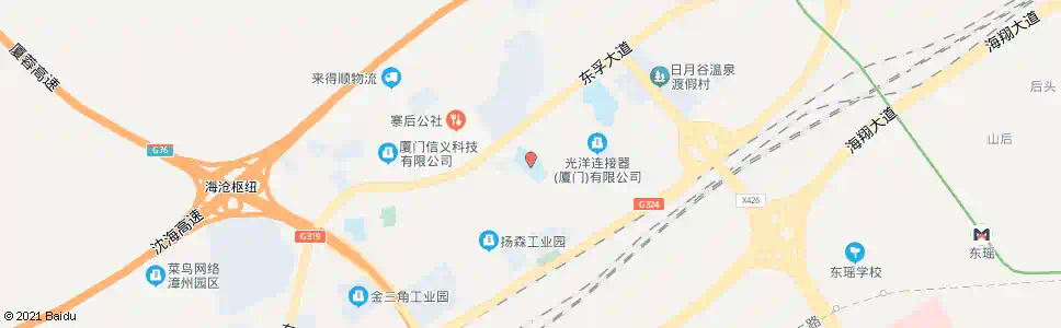 厦门东孚中心小学_公交站地图_厦门公交_妙搜公交查询2025