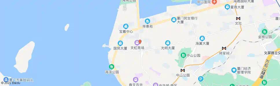 厦门思北路口_公交站地图_厦门公交_妙搜公交查询2025