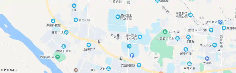 漳州西洋学生公寓_公交站地图_漳州公交_妙搜公交查询2025