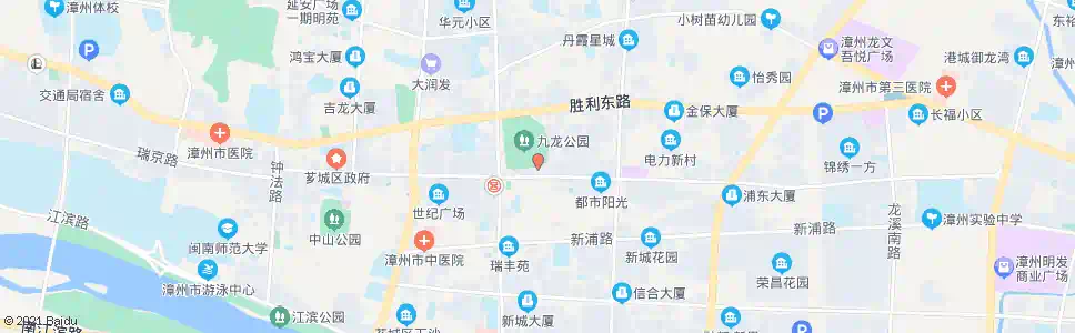 漳州九龙公园南门_公交站地图_漳州公交_妙搜公交查询2025