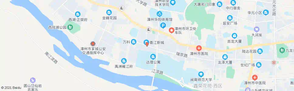 漳州香江新城_公交站地图_漳州公交_妙搜公交查询2025