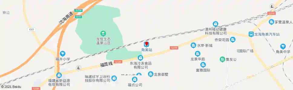 漳州角美火车站_公交站地图_漳州公交_妙搜公交查询2025