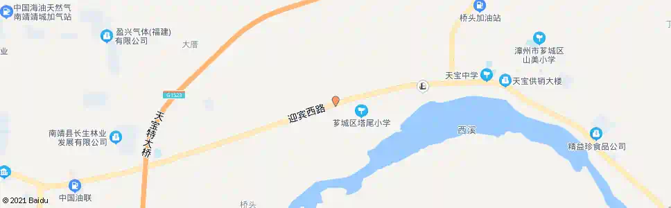 漳州塔尾小学_公交站地图_漳州公交_妙搜公交查询2025