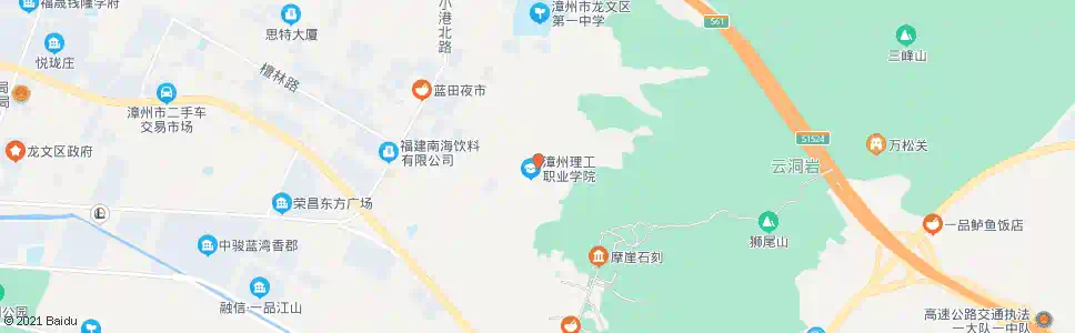 漳州吉马印刷学校_公交站地图_漳州公交_妙搜公交查询2025