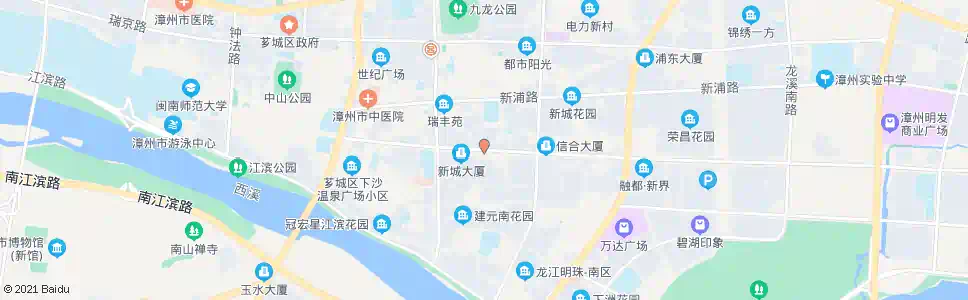 漳州商业城_公交站地图_漳州公交_妙搜公交查询2025