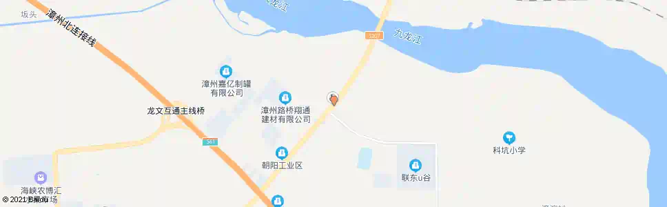 漳州登科村_公交站地图_漳州公交_妙搜公交查询2025