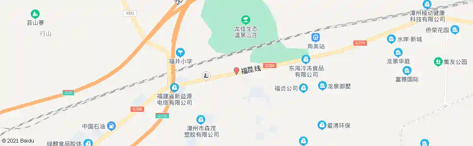 漳州上房村_公交站地图_漳州公交_妙搜公交查询2025