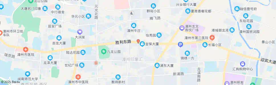 漳州金保大厦_公交站地图_漳州公交_妙搜公交查询2025