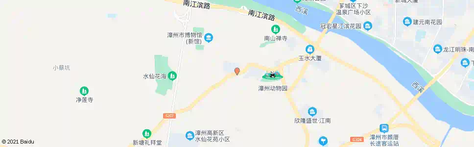 漳州琥珀岭_公交站地图_漳州公交_妙搜公交查询2025