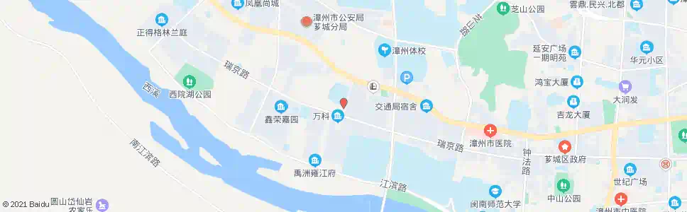 漳州漳州外国语学校_公交站地图_漳州公交_妙搜公交查询2025