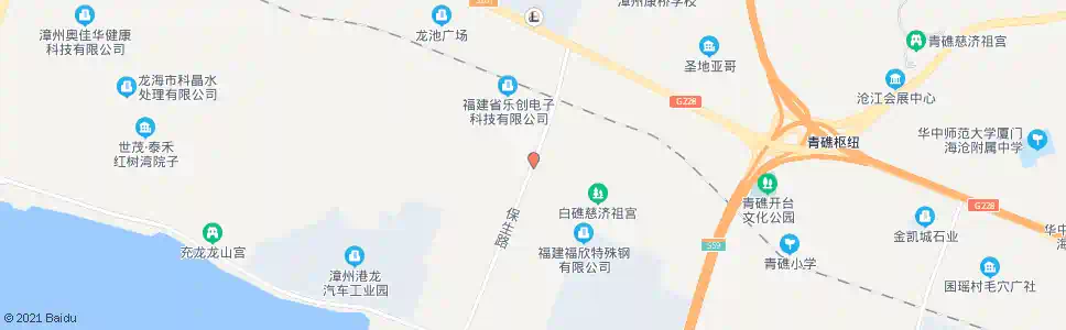 漳州慈济东宫_公交站地图_漳州公交_妙搜公交查询2025