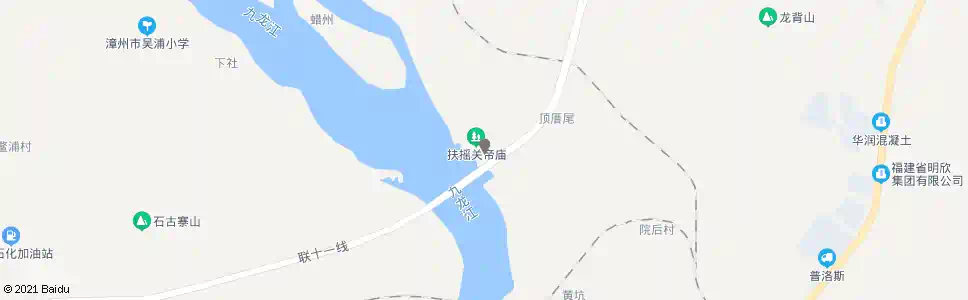 漳州扶摇村_公交站地图_漳州公交_妙搜公交查询2025