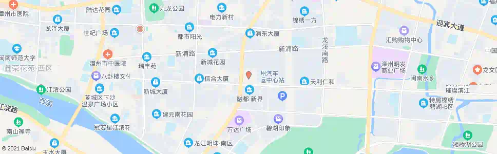 漳州客运中心站_公交站地图_漳州公交_妙搜公交查询2025