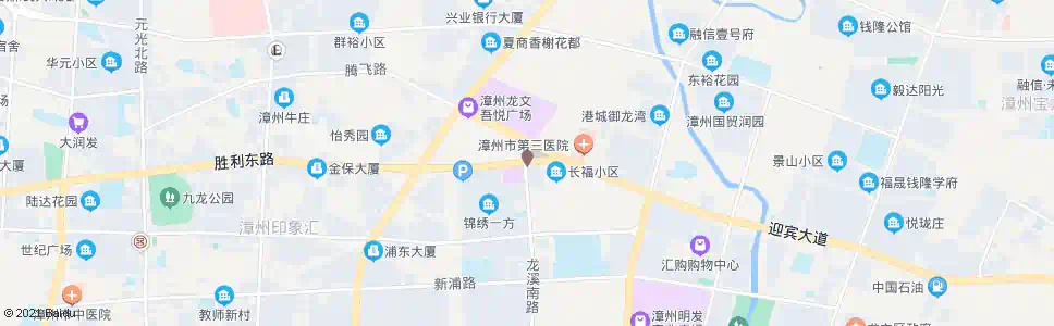 漳州人民广场(南)_公交站地图_漳州公交_妙搜公交查询2025