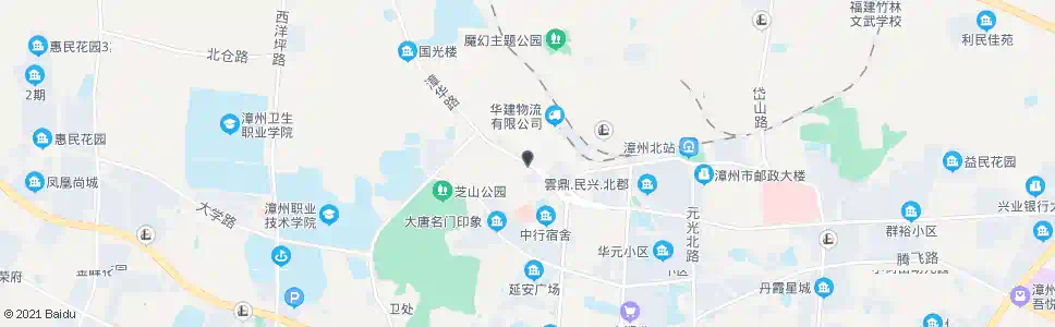 漳州军分区第二干休所_公交站地图_漳州公交_妙搜公交查询2025