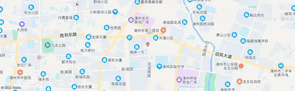 漳州锦绣一方_公交站地图_漳州公交_妙搜公交查询2025