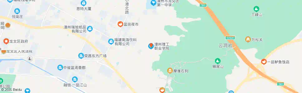 漳州工业学校_公交站地图_漳州公交_妙搜公交查询2025