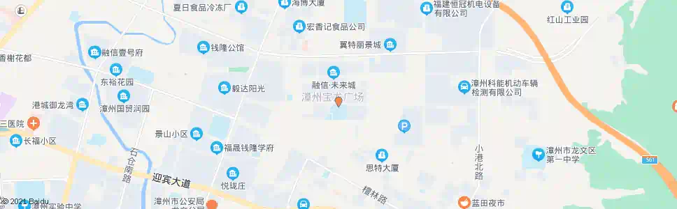 漳州蓝田实验小学_公交站地图_漳州公交_妙搜公交查询2025