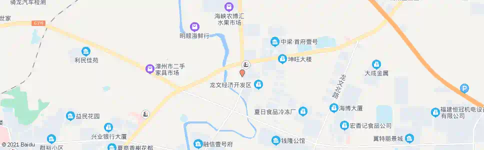漳州锦星停车场_公交站地图_漳州公交_妙搜公交查询2025