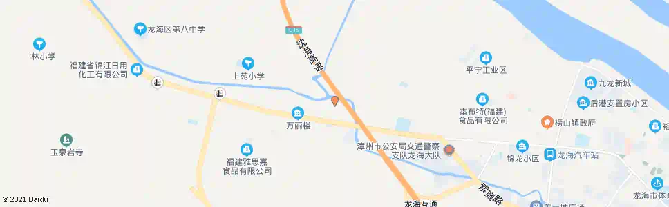 漳州高厝村_公交站地图_漳州公交_妙搜公交查询2025